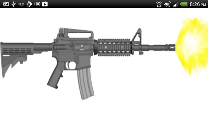 Gunshot - M4A1 android App screenshot 1